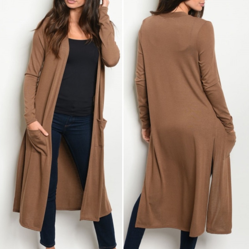 MOCHA DUSTER / CARDIGAN